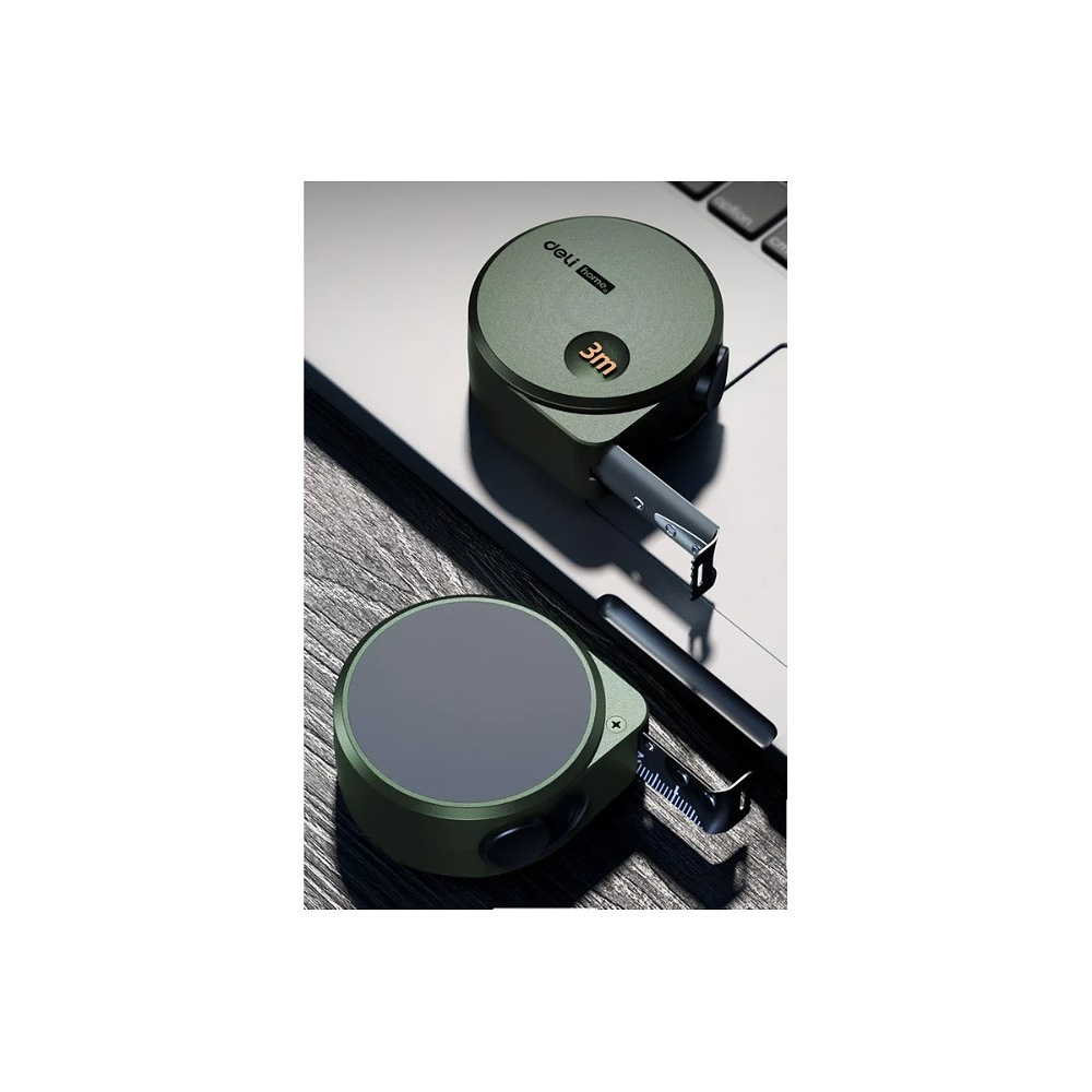 Набор ручного инструмента Deli HS, 8 предметов, Soft Touch, зеленый - 13