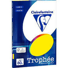 Бумага цветная "Trophée", mix, 100 л 