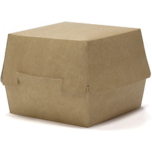 Контейнер бумажный для бургера, 80 шт/упак