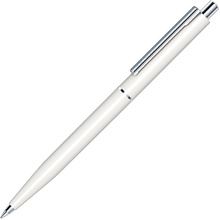 Ручка шариковая автоматическая "Senator Point Polished Antibac", 1.0 мм, белый, стерж. синий