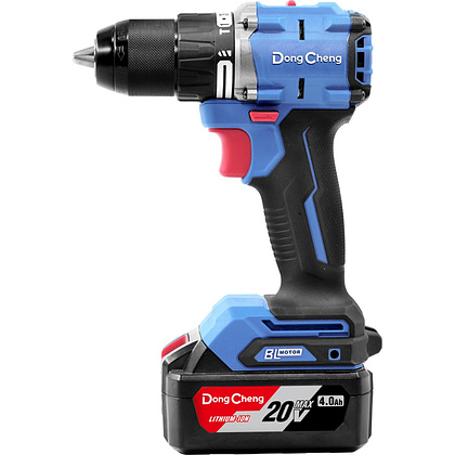 Аккумуляторная дрель-шуруповерт DongCheng DCJZ2060i (TYPE EM), 20 В, 60 Нм, 2 АКБ, 4 Ач, З/У 2 А - 2
