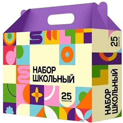 Набор школьно-письменных принадлежностей "Вундеркинд", 25 предметов