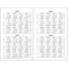 Ежедневник датированный A5 "Бумвинил BG" 2026, синий