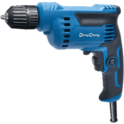 Дрель DongCheng DJZ05-10BK, 600 Вт, 3000 об/мин