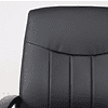 Компьютерное кресло "POLO", экокожа, пластик, черный - 8