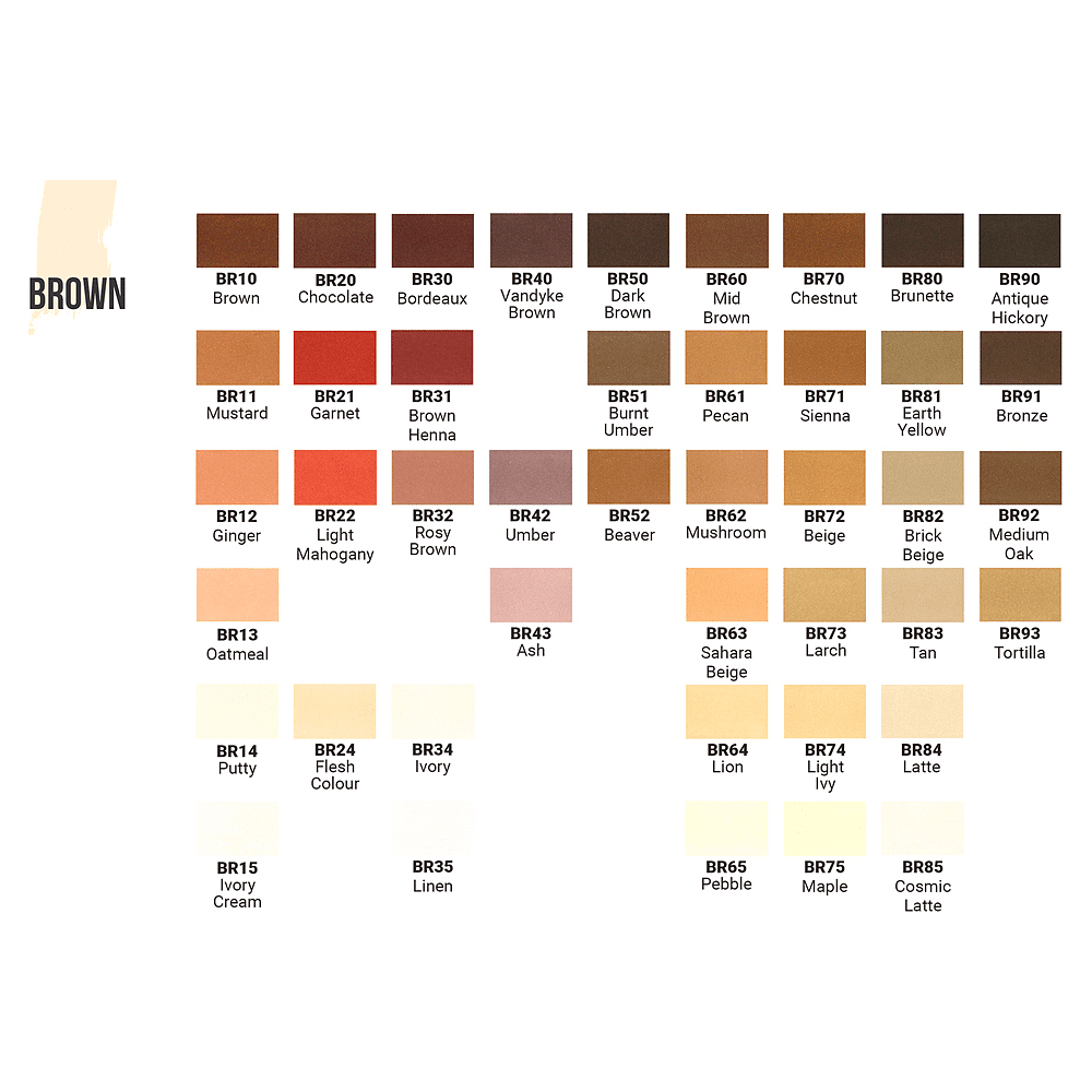 Маркер перманентный двусторонний "Sketchmarker Brush", BR52 бобер - 2