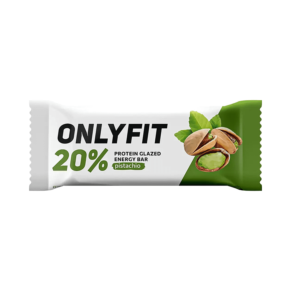 Батончик "OnlyFit", 40 гр, глазированный, с фисташкой