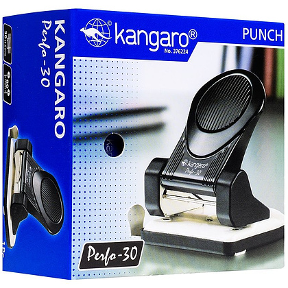 Дырокол Kangaro "Perfo-30", 30 листов, ассорти - 7