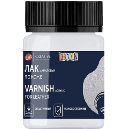 Лак акриловый "Decola" по коже, 50 мл
