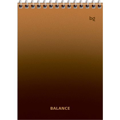 Блокнот "Моноколор. Баланс", А5, 40 листов, ассорти - 3