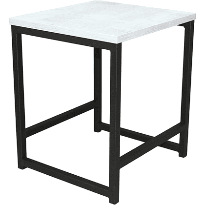 Табурет RION ALLERD, металл, ЛДСП, черный муар, Энигма