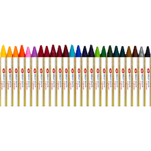 Мелки восковые "Я-Художник!", 24 шт