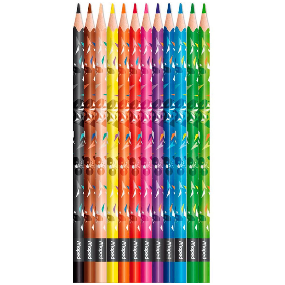Цветные карандаши Maped "Mini Cute", 12 цветов, -30% - 2