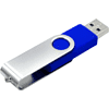 USB Flash 2.0 16 Gb VDF-008, пластик, метал, синий  - 2