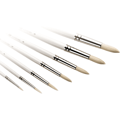 Кисть для рисования "Невская Палитра", щетина, круглая, №8