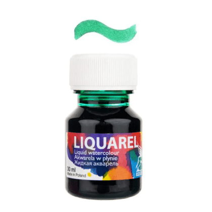 Акварель жидкая "Liquarel", 151 настоящий зелёный, 30 мл