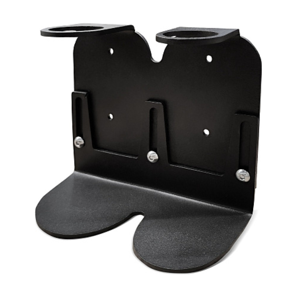 Держатель настенный Grass для флакона, 0,3 л двойной, черный