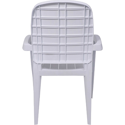 Кресло садовое "Прованс", пластик, белый - 5