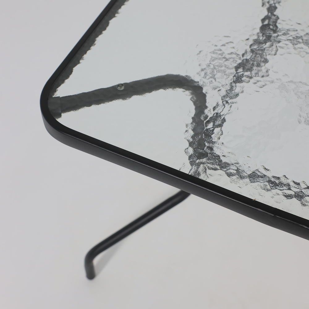 Комплект мебели садовой AksHome PICNIC (стол 1шт, 4 кресла, зонт 1шт), серый, черный - 20