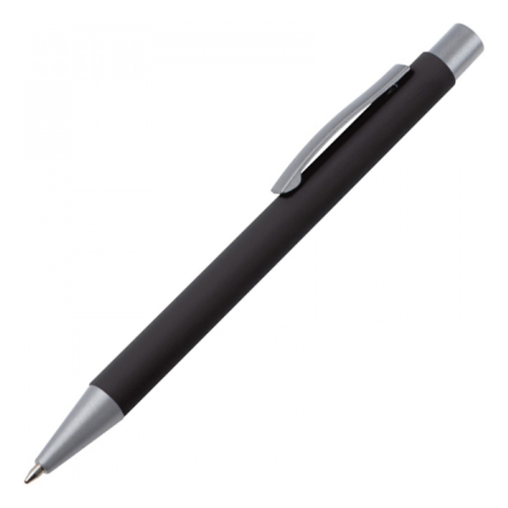 Ручка шариковая автоматическая "Abu Dhabi", 0.7 мм, черный, стерж. синий