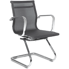 Кресло на полозьях "Бюрократ Ch-993-Low-V", сетка