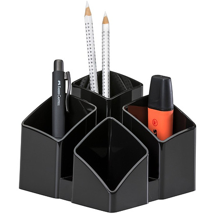 Подставка для канцелярских мелочей "Scala", черный - 2