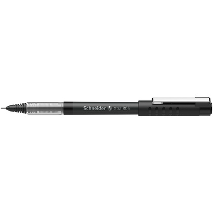 Ручка-роллер "Schneider Xtra 805", 0.5 мм,черный, стерж. черный - 5