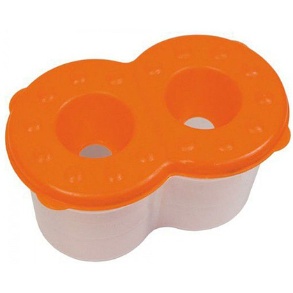 Стакан-непроливайка двойной "Цветик", ассорти