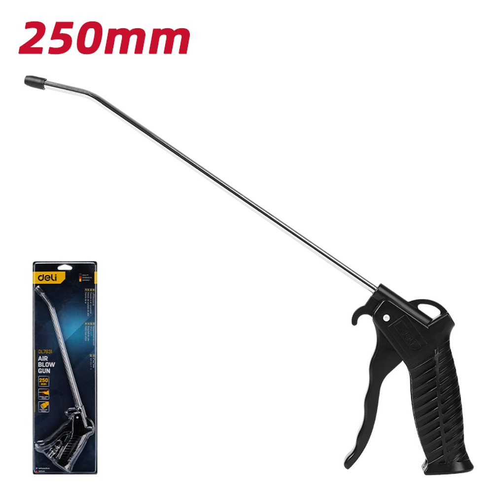 Пистолет для продувки Deli YS EDL7631, 250 мм., черный - 2