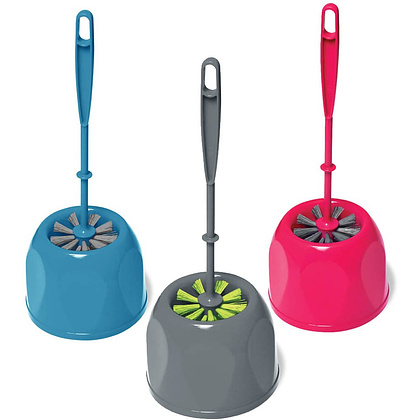 Комплект WC Миди (ершик+подставка), ассорти