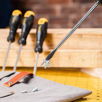 Набор отверток Deli "EDL620006", 6 шт, черный, желтый - 5