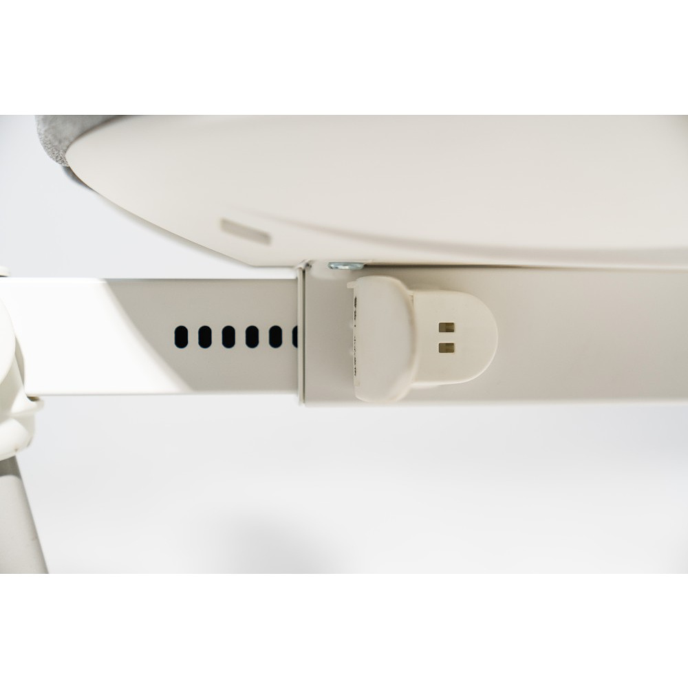 Кресло детское Ergosmart Maximus, ткань, серый, пластик, корпус белый - 10