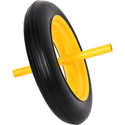 Колесо полиуретановое Deli YS EDL437065T, 14" х 4.00 - 3