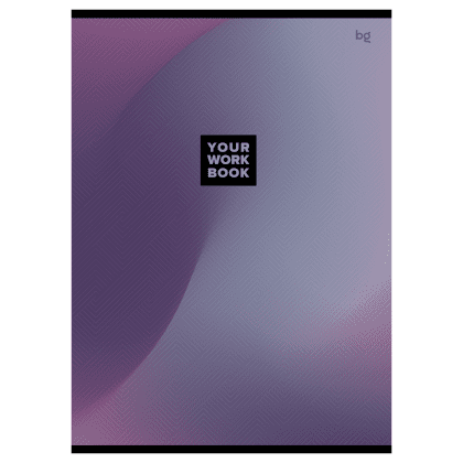 Тетрадь "Monocolor. Gradient", А4, 48 листов, клетка, скоба сбоку, ассорти - 4