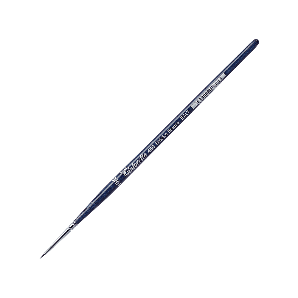 Кисть для рисования "Tintoretto Bronze", синтетика, круглая, №10/0