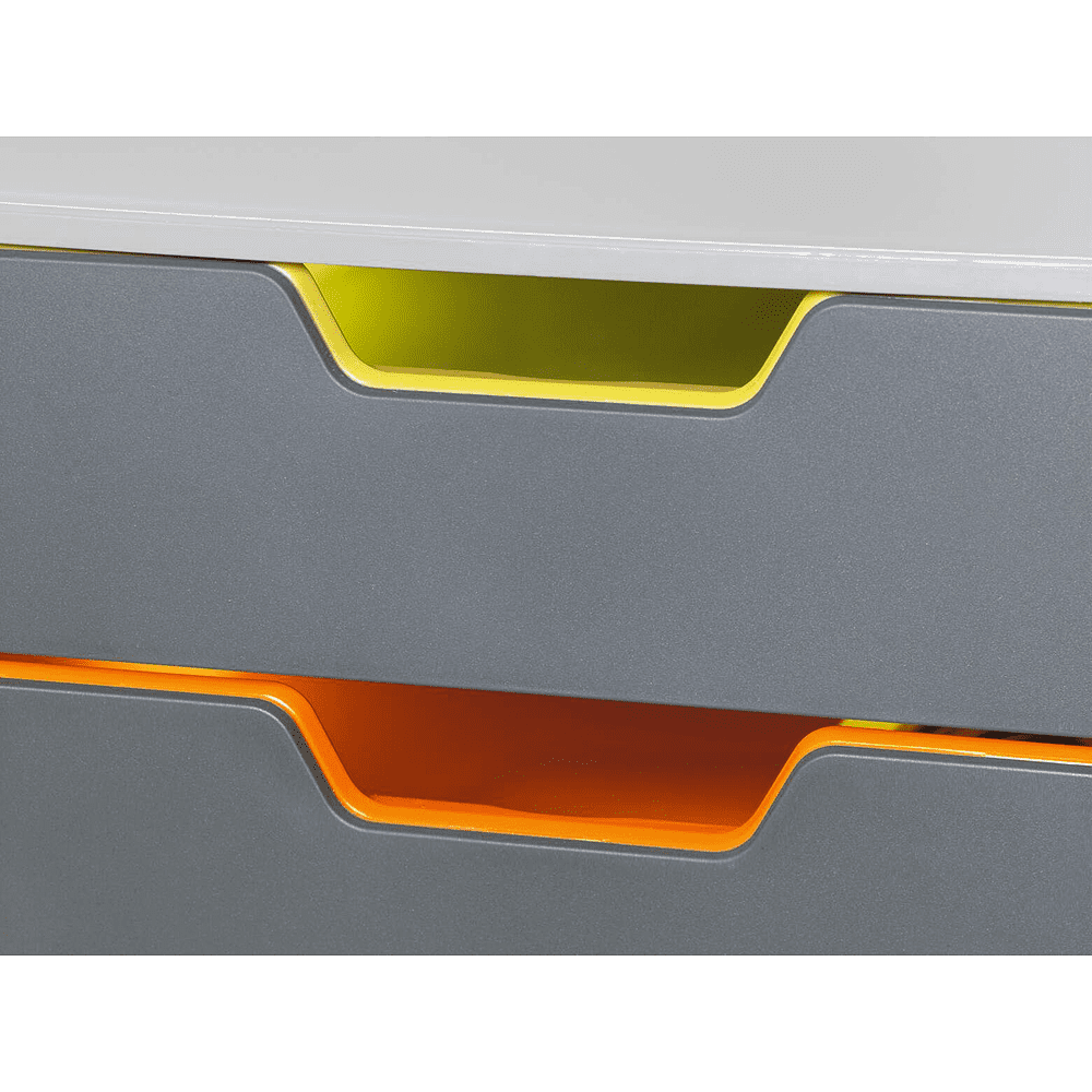 Блок из 5 лотков закрытый "Varicolor", 292x280x356 мм, 5 лотков - 3