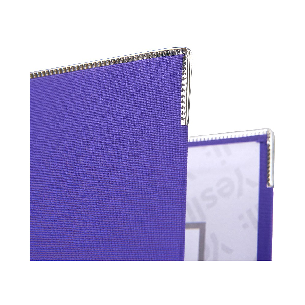 Папка-регистратор "Yesli:", А4, 50 мм, ПВХ Эко, фиолетовый - 3