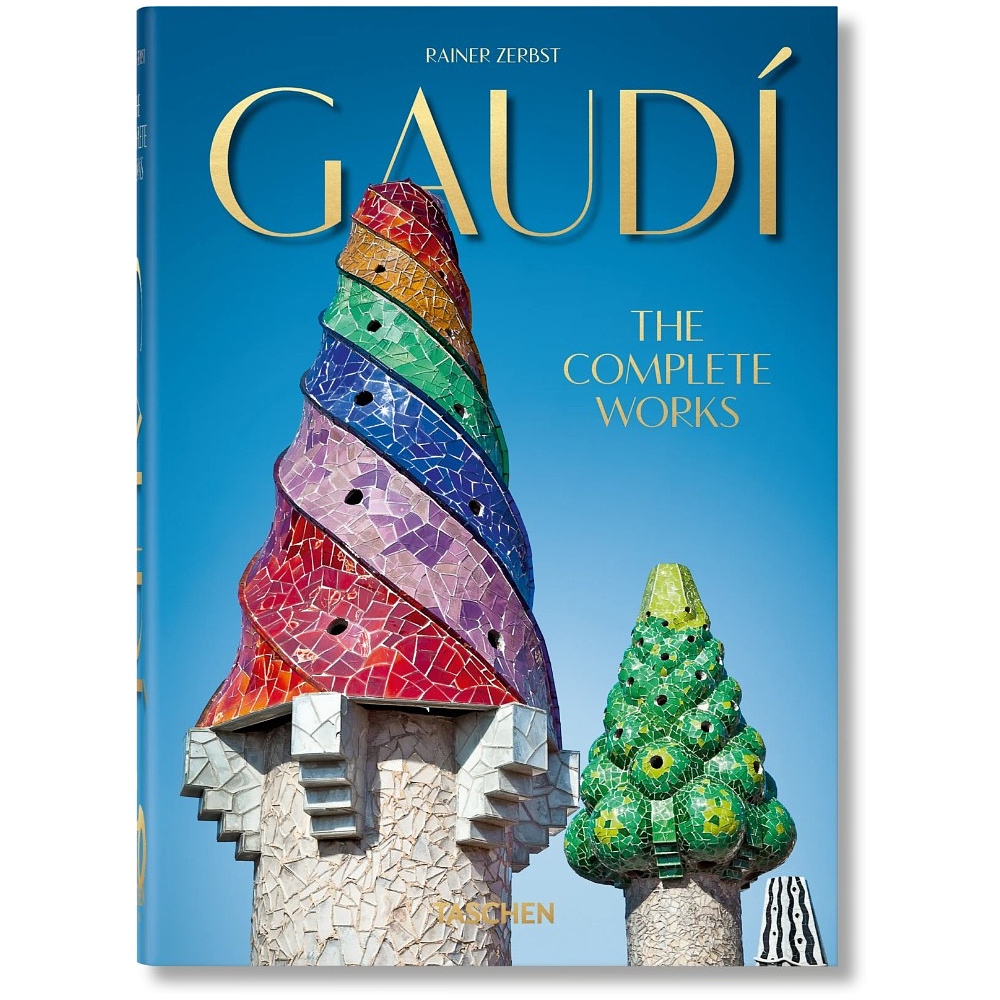 Книга на английском языке "Gaudi, The Complete Works", Rainer Zerbst