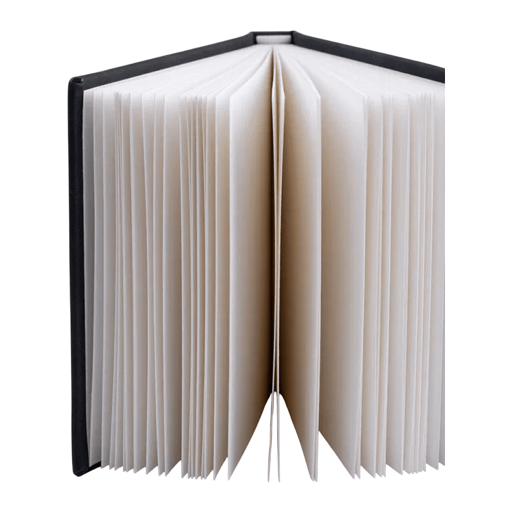 Скетчбук для графики "GrafArt white", 40 листов, 12х12 см, 160 г/м2, черный - 5