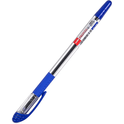 Ручка шариковая "Pronto", 0.5 мм, прозрачный, стерж. синий