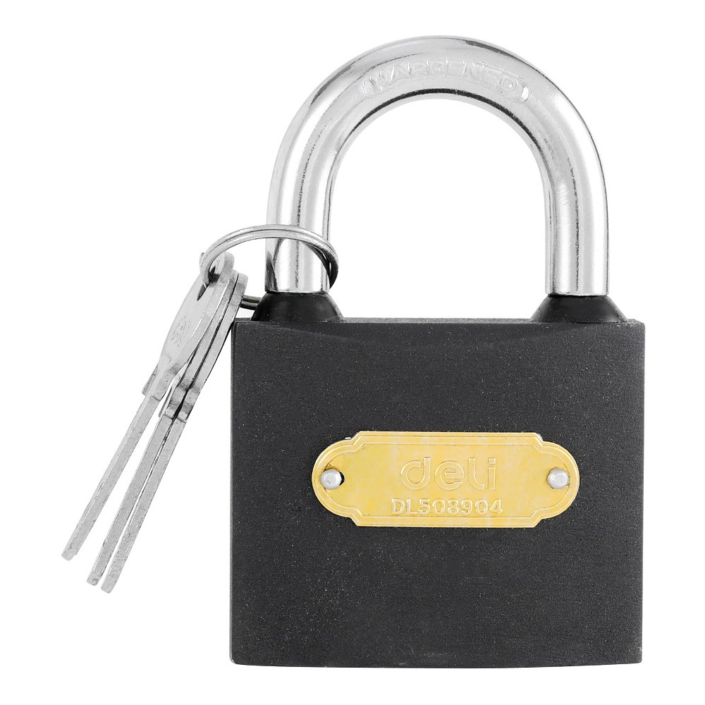 Замок навесной "Deli 508904", 63 мм