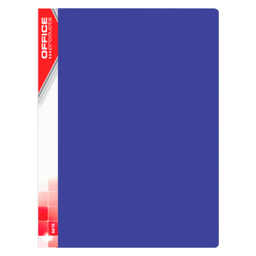 Папка c файлами "Office Product", 20 карманов, синий