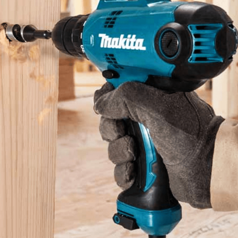 Дрель-шуруповерт MAKITA DF0300X1, 320 Вт, 56 Нм + Отвертка D-58833, коробка - 10