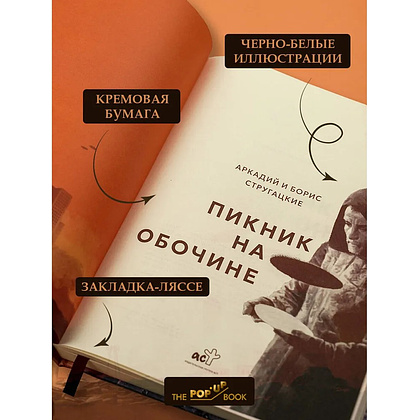 Книга "THE POP-UP BOOK. Шедевры литературы. Пикник на обочине", Аркадий Стругацкий, Борис Стругацкий - 3