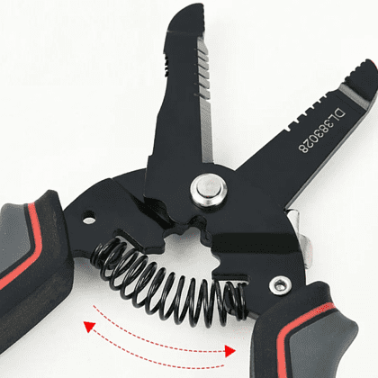 Инструмент для снятия изоляции Deli RS EDL383028, 180 мм, 0.2- 0.8 мм - 9