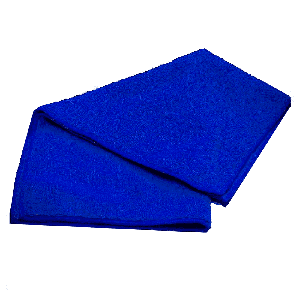Салфетка из микроволокна, 35x35 см, синяя, 50 шт/упак