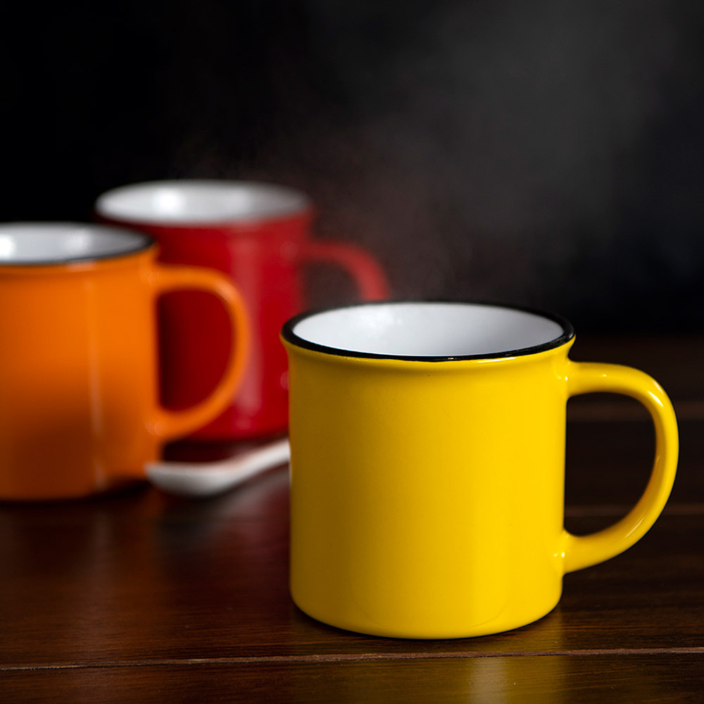 Кружка "Camp", керамика, 280 мл, белый, синий - 3