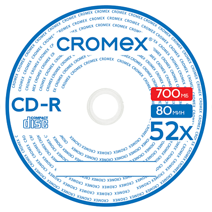 Диск CD-R Cromex, 700 Mb, Bulk, 50 шт - 2