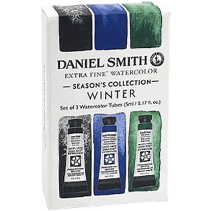 Набор красок акварельных "Daniel Smith. Winter", 3 цвета, 5 мл, тубы