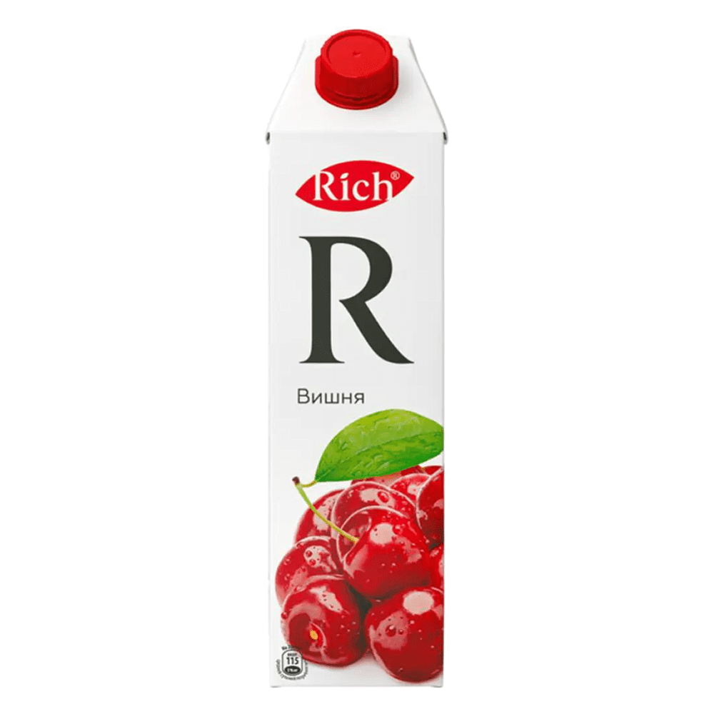Нектар "Rich", вишневый, 1 л.